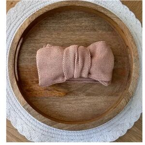 Indigos Little Bows Mocha Knitted Headband